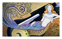 Mermaid 16 x 20 oil on canvas